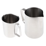 Maxbell 2pcs Stainless Steel Candle Making Pitcher Wax Melting Pouring Pots 1500+500