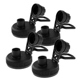 Maxbell 4 Pack Sports Water Bottle Replacement Lid Cap for Wide Mouth Vacuum Bottle