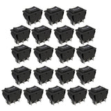 Maxbell 20x 6Pin Car On/Off/On Momentary Power WindowRocker Switch 250V/10A 125V/15A