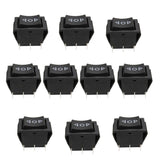 Maxbell 10x 6Pin Car On/Off/On Momentary Power WindowRocker Switch 250V/10A 125V/15A