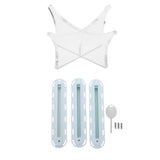 Maxbell Tri Fins Box + Ball Stand Basketball Football Soccer Display Holder