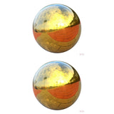 20Pcs 304 Stainless Hollow Ball Seamless Mirror Ball Sphere Home Garden Deco