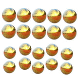 20Pcs 304 Stainless Hollow Ball Seamless Mirror Ball Sphere Home Garden Deco