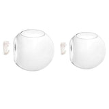 Maxbell 2PCS Wall Hanging Planter Glass Hydroponic Vase Plant Pot Terrarium Ball
