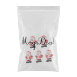 Maxbell 10x Fairy Garden Miniature Craft Micro Landscape Ornament Decor Santa Claus