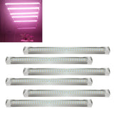 6x Full Spectrum LED Grow Light Tube Strip Veg Bloom Plant Double Line T8