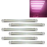 6x Full Spectrum LED Grow Light Tube Strip Veg Bloom Plant Double Line T8