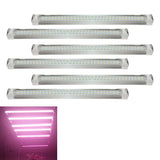 6x Full Spectrum LED Grow Light Tube Strip Veg Bloom Plant Double Line T8
