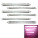 6x Full Spectrum LED Grow Light Tube Strip Veg Bloom Plant Double Line T8