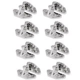 8 Packs 316 Marine Grade Stainless Steel Boat Hatch Hinge for Removable Pin