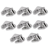 8 Packs 316 Marine Grade Stainless Steel Boat Hatch Hinge for Removable Pin