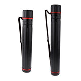Maxbell 2pcs Artist Plastic Drawing Picture Storage Tube Poster Scroll Holder
