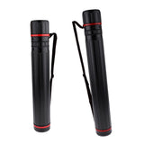 Maxbell 2pcs Artist Plastic Drawing Picture Storage Tube Poster Scroll Holder