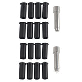 Maxbell 2x Door Hinge Bushing Liners 4 Door Lightweight For Jeep Wrangler JKU 07-18