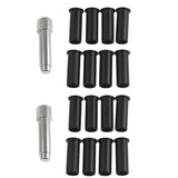 Maxbell 2x Door Hinge Bushing Liners 4 Door Lightweight For Jeep Wrangler JKU 07-18