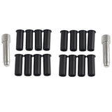 Maxbell 2x Door Hinge Bushing Liners 4 Door Lightweight For Jeep Wrangler JKU 07-18