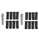 Maxbell 2x Door Hinge Bushing Liners 4 Door Lightweight For Jeep Wrangler JKU 07-18