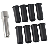 Maxbell 2x Door Hinge Bushing Liners 4 Door Lightweight For Jeep Wrangler JKU 07-18