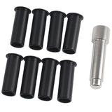 Maxbell 2x Door Hinge Bushing Liners 4 Door Lightweight For Jeep Wrangler JKU 07-18