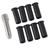 Maxbell 2x Door Hinge Bushing Liners 4 Door Lightweight For Jeep Wrangler JKU 07-18