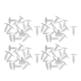 Maxbell 200pcs Nylon Christmas Tree Retainer Clips Fasteners for GM 1595864 1605396