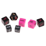 Maxbell 7Pcs Adult Position Glow Dice Love Games Romance Erotic Craps Foreplay Toy