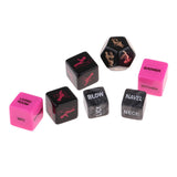 Maxbell 7Pcs Adult Position Glow Dice Love Games Romance Erotic Craps Foreplay Toy