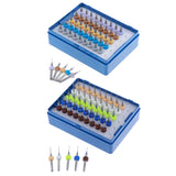 Maxbell 100 Pcs Tungsten Carbide Mini PCB Drill Bit CNC Circuit Board Print Tool Set