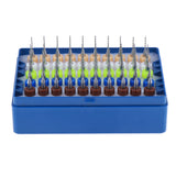 Maxbell 100 Pcs Tungsten Carbide Mini PCB Drill Bit CNC Circuit Board Print Tool Set