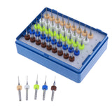 Maxbell 100 Pcs Tungsten Carbide Mini PCB Drill Bit CNC Circuit Board Print Tool Set