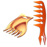 Maxbell 2 Sides Professional Wide Tooth Oily Hair Comb Styling Hair Lift Combs 2pcs