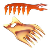 Maxbell 2 Sides Professional Wide Tooth Oily Hair Comb Styling Hair Lift Combs 2pcs