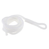 Maxbell 4pcs Boat Fender Lines 1/4'' x 5' Bumper Whips Rope Docking White