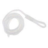 Maxbell 4pcs Boat Fender Lines 1/4'' x 5' Bumper Whips Rope Docking White