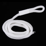 Maxbell 4pcs Boat Fender Lines 1/4'' x 5' Bumper Whips Rope Docking White
