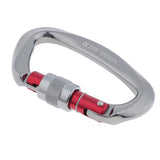 Maxbell 2xScrewgate Carabiner Clip Carabiner Heavy Duty for Climbing Hammock Camping