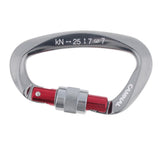 Maxbell 2xScrewgate Carabiner Clip Carabiner Heavy Duty for Climbing Hammock Camping