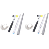 Maxbell Standard 8pcs Jewelry Sizer Mandrel Measurement Tool Adjust Repair Tool Kit