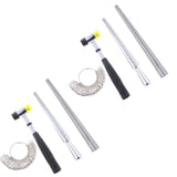 Maxbell Standard 8pcs Jewelry Sizer Mandrel Measurement Tool Adjust Repair Tool Kit