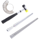 Maxbell Standard 8pcs Jewelry Sizer Mandrel Measurement Tool Adjust Repair Tool Kit