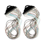 Maxbell 24x Pearl Beaded Eyeglass Cord Reading Glass Eyewear Spectacle Chain Holder