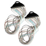 Maxbell 24x Pearl Beaded Eyeglass Cord Reading Glass Eyewear Spectacle Chain Holder