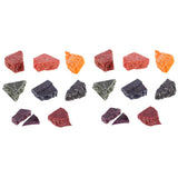 Maxbell 16 Pieces 8 Colors Candle Dye Chips Natural Plant Dyes for Candle Coloring