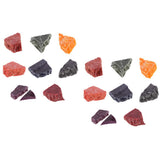 Maxbell 16 Pieces 8 Colors Candle Dye Chips Natural Plant Dyes for Candle Coloring