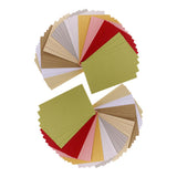 Maxbell 100 Sheets Double Sided Specialty Pearlescent Paper for Making Cards 15x10cm