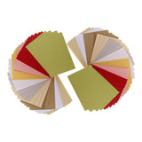 Maxbell 100 Sheets Double Sided Specialty Pearlescent Paper for Making Cards 15x10cm