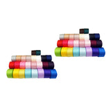 Maxbell 52 Yards Double-faced Satin Ribbon for Gift Wrapping Decorating Crafting