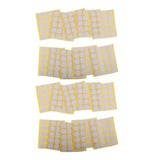 Maxbell 400pcs Candle Wick Stickers Adhesive Dots for Candle Making 20mm