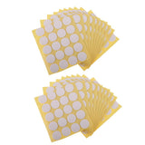 Maxbell 400pcs Candle Wick Stickers Adhesive Dots for Candle Making 20mm