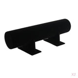 Maxbell 2 Pieces Detachable Headband Hair Hoop Hair Clasp Holder Display Stand Rack
